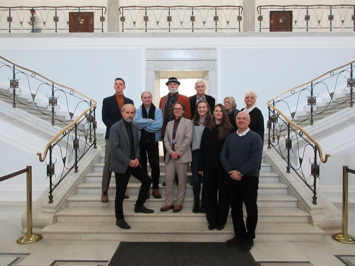Participants of the Scientific Cafe in Parliament