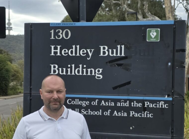 Academic Visit of Dr. hab. Jakub Zajączkowski to Australian National University