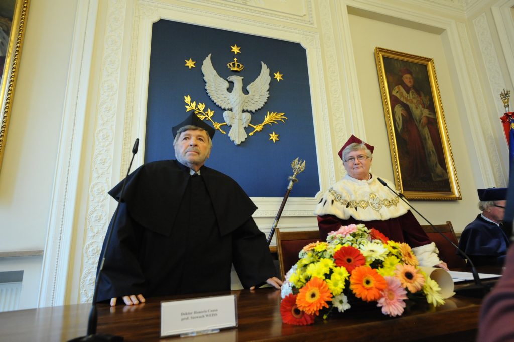 Galeria zdjęć z uroczystości wręczenia dyplomu doktora honoris causa Uniwersytetu Warszawskiego