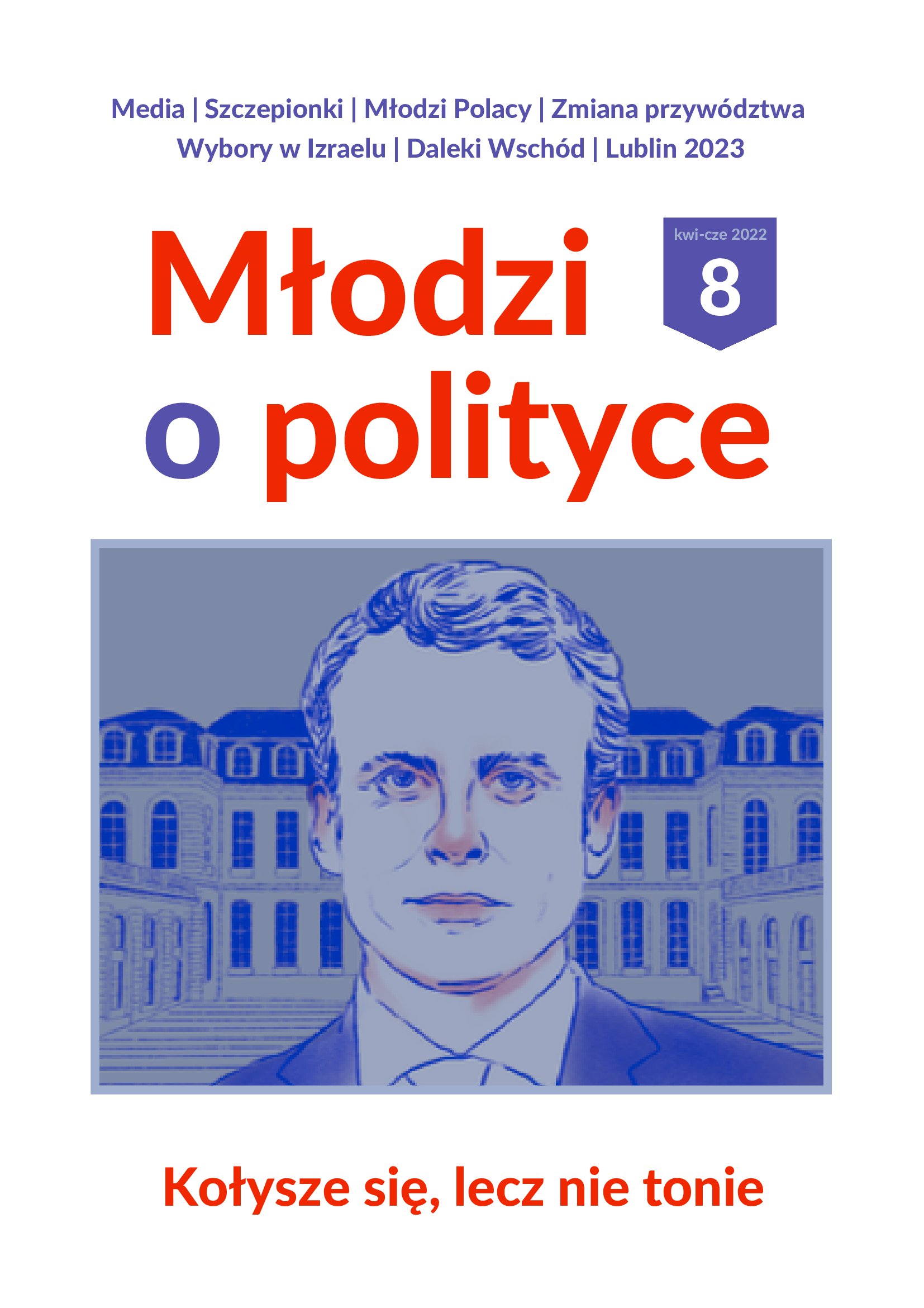 Okładka czasopisma Młodzi o Polityce – Numer 8