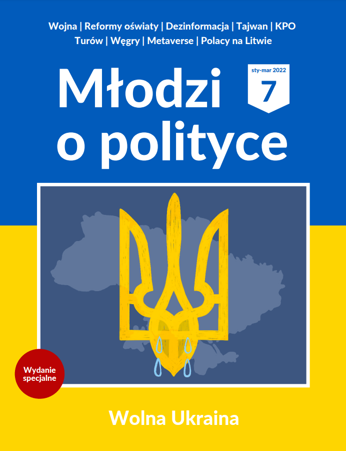 Okładka czasopisma Młodzi o Polityce – Numer 7